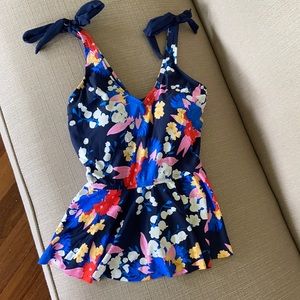 NWOT Sea Angel/Target Floral Swimsuit Top